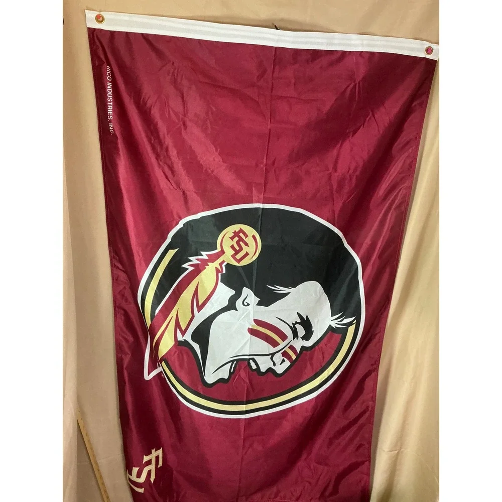 Florida State University FSU Seminoles Rico Industries Flag Banner 3x5 Garnet